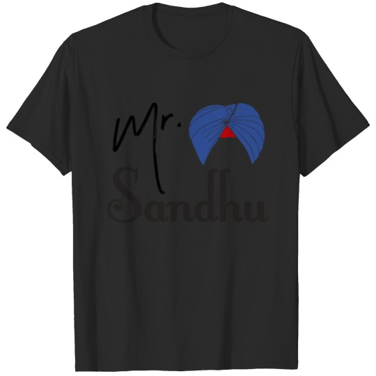 Discover Mr. Sandhu logo T-shirt