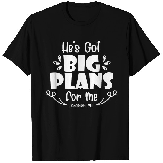 Jeremiah 29:11 Scripture Christian Bible Verse T-shirt