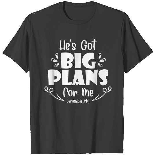 Jeremiah 29:11 Scripture Christian Bible Verse T-shirt