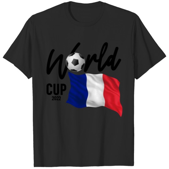 Discover France Soccer - French Flag T-shirt