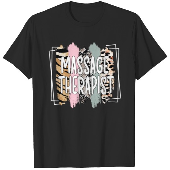 Discover Best Massage Therapist Gifts Massage Therapy T-shirt
