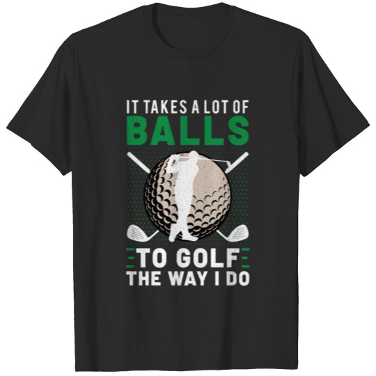 Discover Golf Player Golfer Golf Golf Cart Golf Mom T-shirt