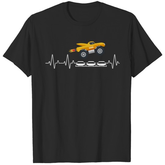 Discover Jumping Monster Truck T-shirt