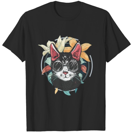 Discover Spooky Kitten Smart Black Cat T-shirt