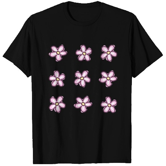 Pink Flowers 9 Multi Pack T-shirt