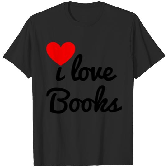 Discover I love books T-shirt