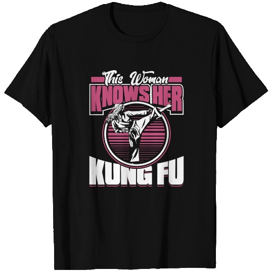 Kung Fu Martial Arts Fighter T-shirt