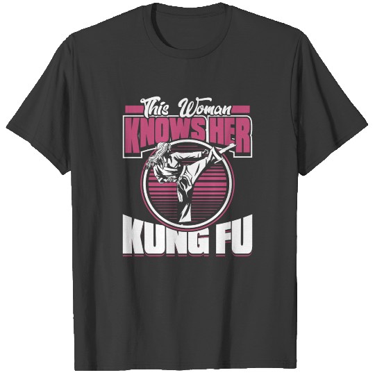 Kung Fu Martial Arts Fighter T-shirt