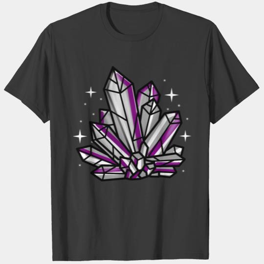 Asexual Crystal Asexual Gift T-shirt