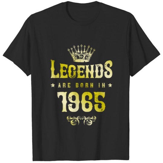Discover 1965 legends born in T-shirt