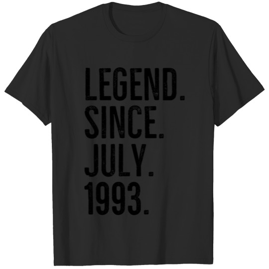 Discover Legend Since July 1993 T-shirt