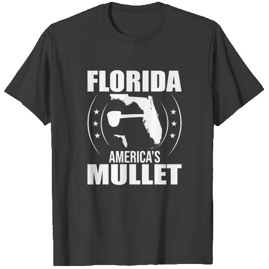 Florida America's Mullet Redneck Mullet 80s T-shirt