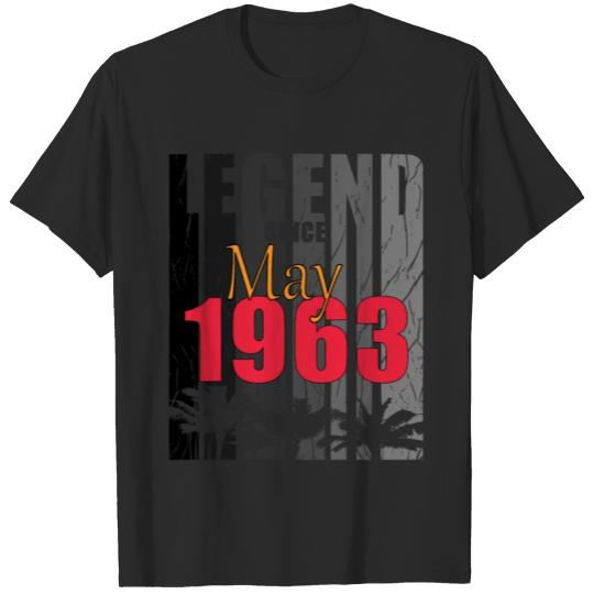 Discover May 1963 Vintage Birthday gift T-shirt