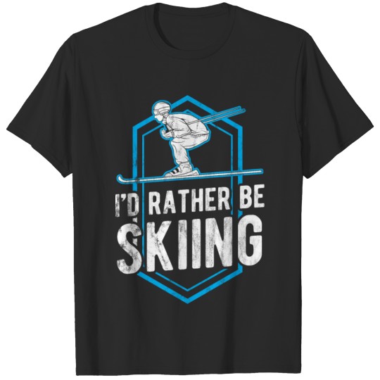 Discover Ski Skier Skiing Winter Sport Funny Gift Idea T-shirt