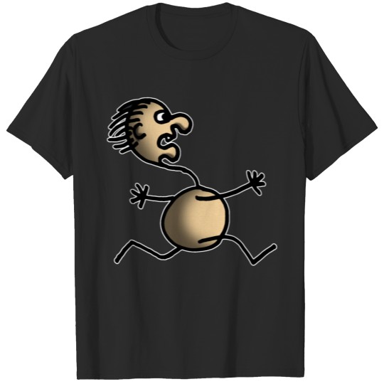 Discover Stick Figure Running R6Z T-shirt