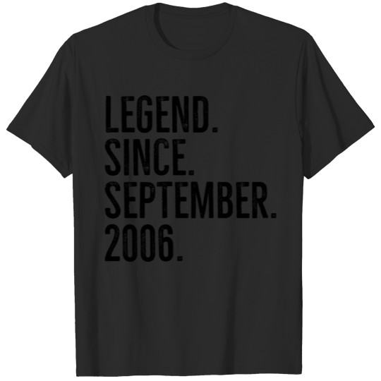 Discover Legend Since September 2006 T-shirt