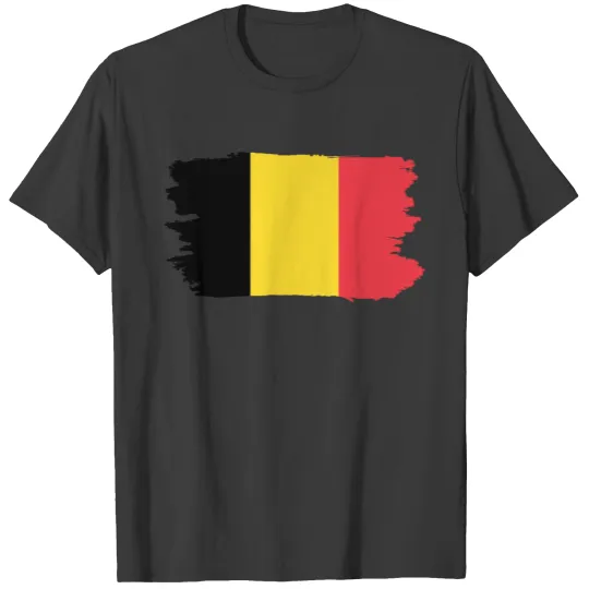 Discover Belgium Proud Flag T-shirt