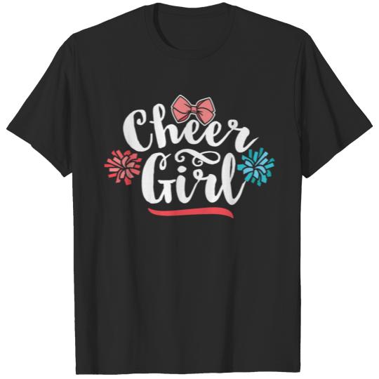 Discover Cheerleading Girl Practice Cheering Squad T-shirt
