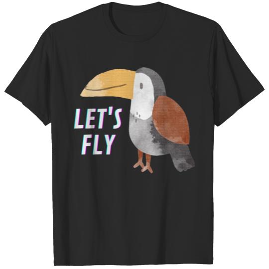 Discover LET'S FLY T-shirt