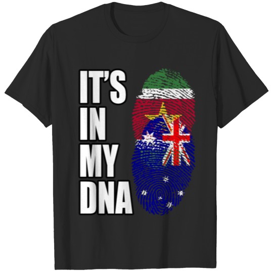 Discover Surinamese And Australian Vintage Heritage DNA Fla T-shirt