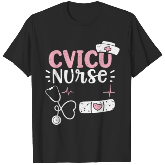 Discover CVICU Nurse - Nurse T-shirt