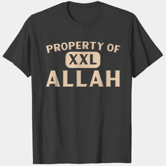 Property Of Allah Islam Muslim Ramadan Kareem Muba T-shirt