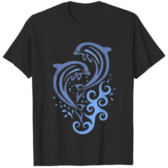 Discover playful dolphins T-shirt