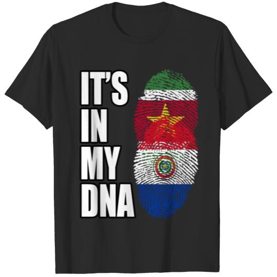 Discover Surinamese And Paraguayan Vintage Heritage DNA Fla T-shirt