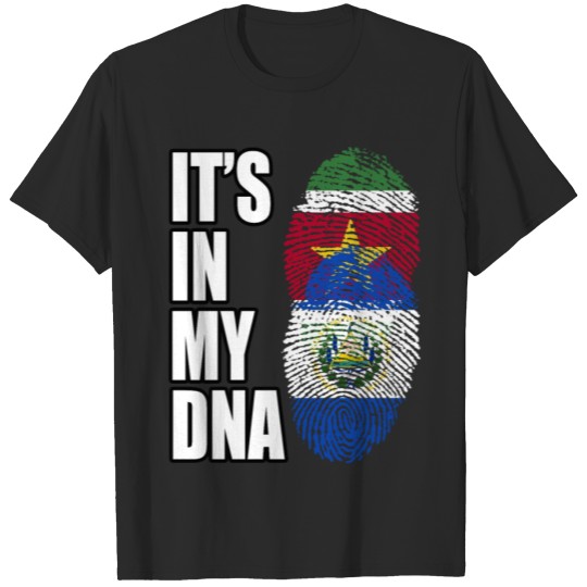 Discover Surinamese And Salvadoran Vintage Heritage DNA Fla T-shirt
