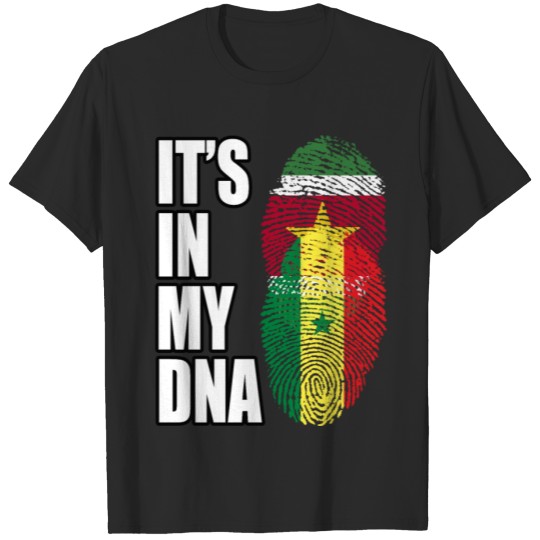 Discover Surinamese And Senegalese Vintage Heritage DNA Fla T-shirt