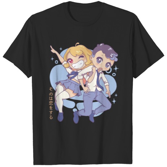 Discover Kitagawa and Gojo/Marin & Wakana Chibi/Anime girl T-shirt