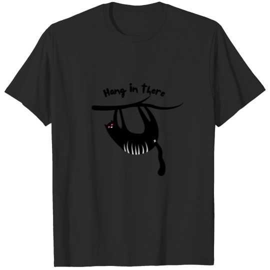 Discover Hang in there cat T-shirt