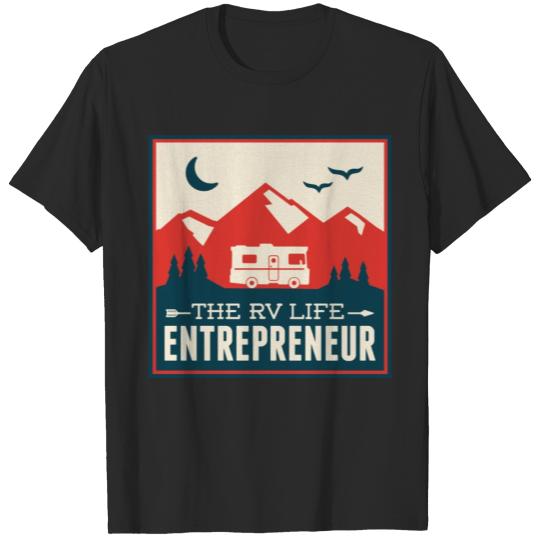 Discover RV LIFE Entrepreneur T-shirt