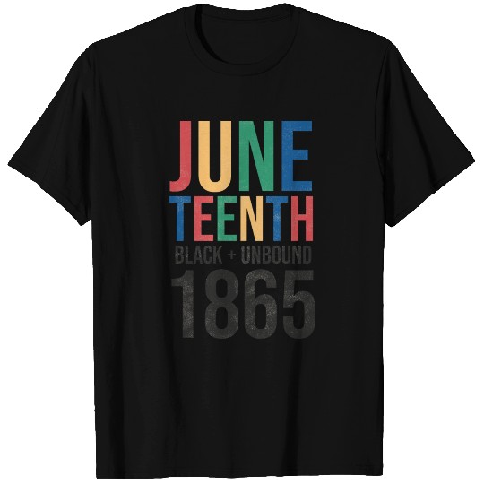 Juneteenth 1865 freedom T-shirt