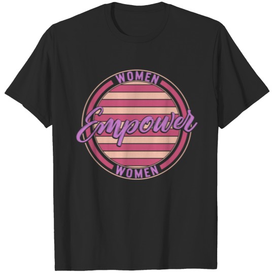 Discover Feminist Shirt, Women Empower Women Girl Power, T-shirt