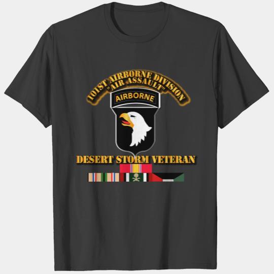 Army 101st Airborne Division Desert Storm Veteran T-shirt