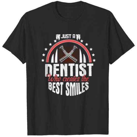 Discover Dentist Teeth Job Gift Idea T-shirt