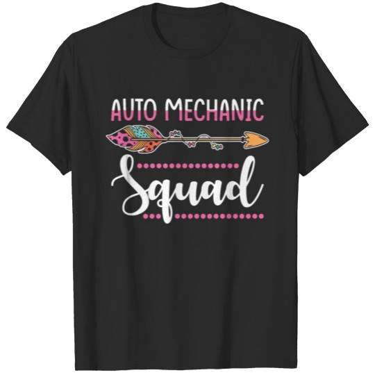 Discover Auto Mechanic Squad Women T-shirt