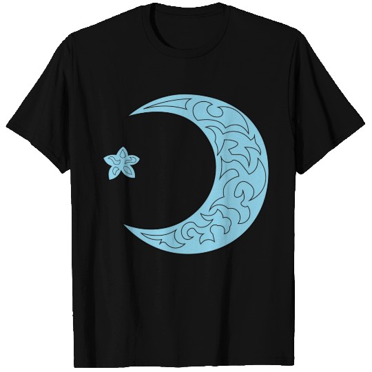 moon and star T-shirt