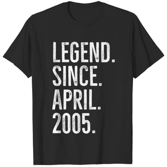 Discover Legend Since April 2005 T-shirt