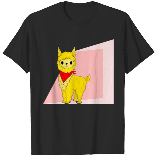 Discover Cheerful alpaca T-shirt