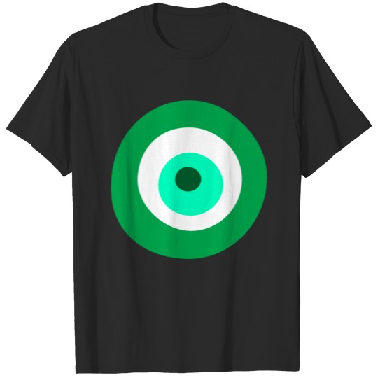 Discover Evil Eye - Green T-shirt