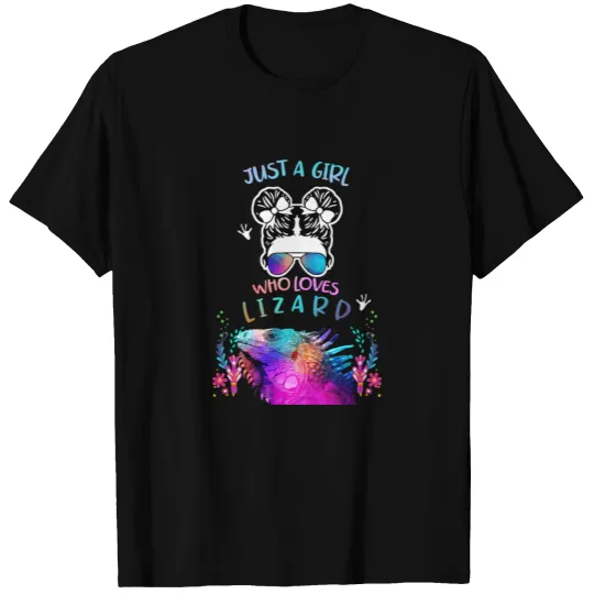 Just A Girl Who Loves Lizard T-shirt