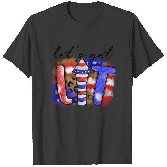 Discover Let's Get Lit T-shirt