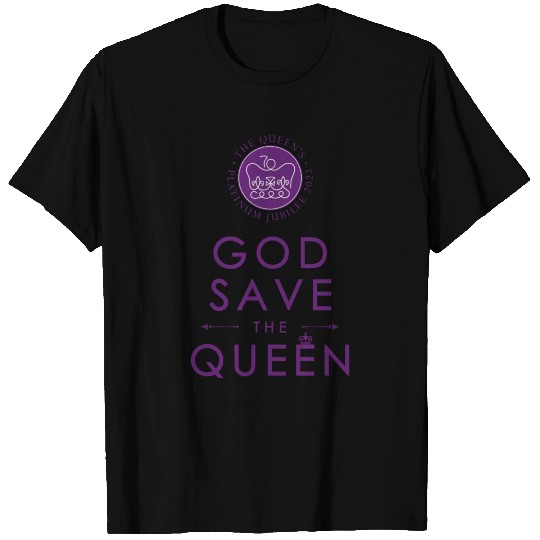 God save the Queen - Monarchy Platinum Jubilee T-shirt