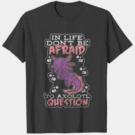 Axolotl Animal Swimming Amphibian T-shirt