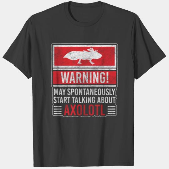 Axolotls Salamander Animal Lover T-shirt