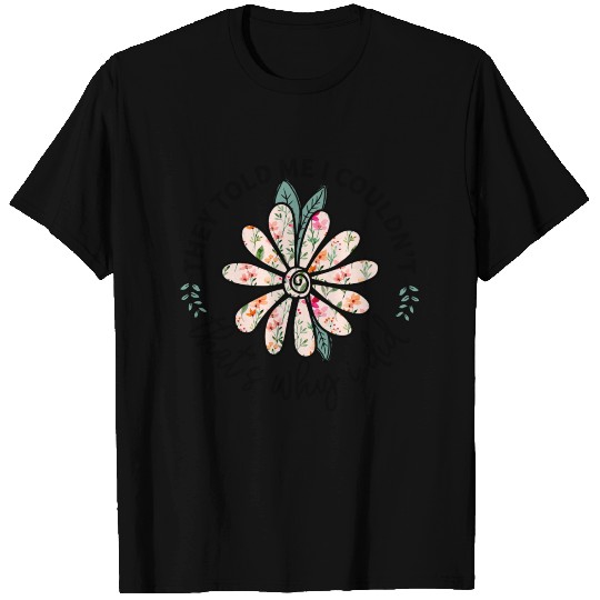 Vintage Wildflowers Sublimation T-shirt