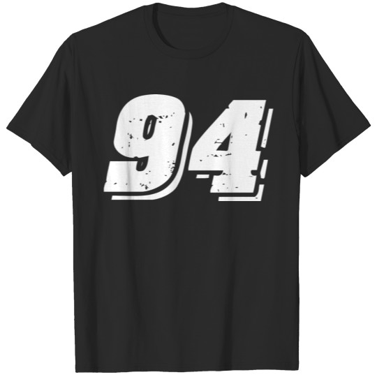 Discover 94 Number symbol T-shirt
