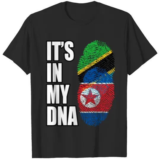 Tanzanian And North Korean Vintage Heritage DNA Fl T-shirt